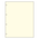 Zwischenblätter - Blanco (806o) - Champagne4 Ringe - Abm: 240 x 305 mm ■ pro 10 Stück
