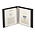 Album Classic (1130), incl. 20 bladen (819) - 1 vaks indeling:  155 x 220 mm - Zwart, incl cassette - 13 Rings - Afm: 200 x 235 x 40 mm ■ per set
