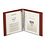 Album Classic (1103E), incl. 20 feuilles (819) - 1 qui convient pour:  155 x 220 mm - Rouge vin - 13 Anneaux - Dim: 200 x 235 x 40