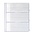 Coin sheets - Euro Collection 8450 ( 0), suitable for: Euro (sets) - Pre-printed 4 Rings - dim: 200 x 250 mm ■ per 5 pcs.