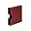 Schutzkassette (810D) - Weinrot - Abm: 200 x 235 x 40 mm ■ pro Stück