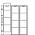 Coin sheets - Karat (K2R), 12 compartment(s): Ø 48 mm - Transparent 4 Rings - dim: 200 x 250 mm ■ per 5 pcs.