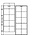 Coin sheets - Karat (K3R), 20 compartment(s): Ø 38 mm - Transparent 4 Rings - dim: 200 x 250 mm ■ per 5 pcs.