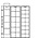 Coin sheets - Karat (K5R), 33 compartment(s): Ø 38/30/22 mm - Transparent 4 Rings - dim: 200 x 250 mm ■ per 5 pcs.