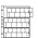 Coin sheets - Karat (K8E), : div. Ø mm - Transparent 4 Rings - dim: 200 x 250 mm ■ per 5 pcs.