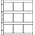 Coin sheets - Karat (K9R), : 50 x 50 mm - Transparent 4 Rings - dim: 200 x 250 mm ■ per 5 pcs.