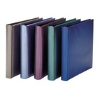 Album Karat 1105, incl. 4 feuilles (K8W) - qui convient pour Euro (1 ct./ 2 euro) - Design de Pièces en euros - 4 Anneaux - Dim: 200 x 235 x 30 mm ■ par jeu