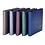 Album Karat 1105, incl. 4 sheets (K8W) - suitable for Euro (1 ct./ 2 euro) - Design Euro Coins - 4 Rings - Dim: 200 x 235 x 30