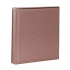 Album Karat 1105, incl. 4 feuilles (K8W) - qui convient pour Euro (1 ct./ 2 euro) - Design de Pièces en euros - 4 Anneaux - Dim: 200 x 235 x 30 mm ■ par jeu