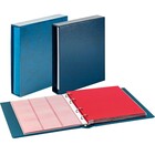 Album Karat 1106 (E), incl. 10 feuilles (K2R(3x), K3R(2x), K4R, K5R, K6R(2x), KR8) - qui convient pour div. Ø mm - Bleu, incl boite de protection - 4 Anneaux - Dim: 210 x 225 x 35 mm ■ par jeu