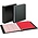 Album Karat 1106 (E), incl. 10 sheets (K2R(3x), K3R(2x), K4R, K5R, K6R(2x), KR8) - suitable for div. Ø mm - Black, incl slipcase - 4 Rings - Dim: 210 x 225 x 35 mm ■ per set