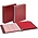 Album Karat 1106 (E), incl. 10 sheets (K2R(3x), K3R(2x), K4R, K5R, K6R(2x), KR8) - suitable for div. Ø mm - Wine red, incl slipcase - 4 Rings - Dim: 210 x 225 x 35 mm ■ per set