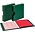 Album Karat 1106 (EK), incl. 10 feuilles (K2R(3x), K3R(2x), K4R, K5R, K6R(2x), KR8) - qui convient pour div. Ø mm - Vert, incl boite de protection - 4 Anneaux - Dim: 210 x 225 x 35 mm ■ par jeu