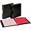 Album Karat 1106 (EK), incl. 10 sheets (K2R(3x), K3R(2x), K4R, K5R, K6R(2x), KR8) - suitable for div. Ø mm - Black, incl slipcase - 4 Rings - Dim: 210 x 225 x 35