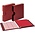 Album Karat 1106 (EK), incl. 10 sheets (K2R(3x), K3R(2x), K4R, K5R, K6R(2x), KR8) - suitable for div. Ø mm - Wine red, incl slipcase - 4 Rings - Dim: 210 x 225 x 35 mm ■ per set