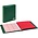 Album Karat 1106 (M), incl. 10 sheets (K2R(3x), K3R(2x), K4R, K5R, K6R(2x), KR8) - suitable for div. Ø mm - Green - 4 Rings - Dim: 210 x 225 x 35 mm ■ per set