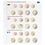 Coin sheets - Karat 1108 ( 2), suitable for: sheets - Pre-printed4 Rings