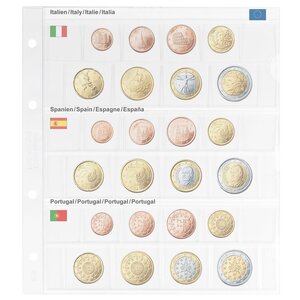 Coin sheets - Karat 1108 ( 7), suitable for: sheets - Pre-printed4 Rings