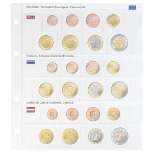 Coin sheets - Karat 1108 (19), suitable for: sheets - Pre-printed4 Rings