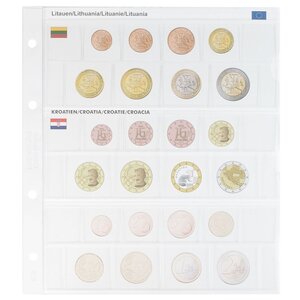 Coin sheets - Karat 1108 (22), suitable for: sheets - Pre-printed4 Rings