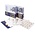 Album Karat 1108 (E), incl. 7 sheets (1108-1, 2, 3, 7, 16, 19, 22) - suitable for Euro (1 ct./ 2 euro) - Design Euro Coins, incl slipcase - 4 Rings - Dim: 230 x 240 x 55 mm ■ per set
