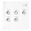 Coin sheets - Karat 1108D (12), suitable for: sheets - Pre-printed4 Rings