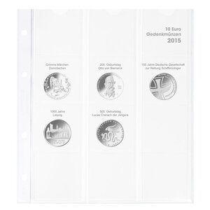 Muntenbladen - Karat 1108D (15), geschikt voor: bladen - Voorbedrukt 4 Rings