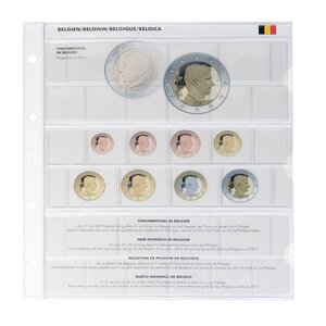 Feuilles de Monnaies - Karat 1109 (51), qui convient pour: feuilles - Pré-imprimé4 Anneaux