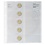 Coin sheets - Karat 1114 ( 1), suitable for: sheets - Pre-printed4 Rings