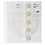 Coin sheets - Karat 1114 ( 2), suitable for: sheets - Pre-printed4 Rings