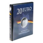 Album Karat 1114 (R), incl.  sheets () - suitable for 5 Euro - Design Euro Coins - 4 Rings - Dim: 210 x 230 x 35 mm ■ per set