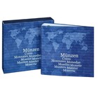 Album Karat 1116 - Design Euromunten, incl cassette - 4 Rings - Afm: 230 x 240 x 55 mm ■ per set