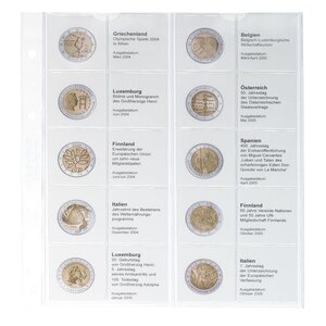 Muntenbladen - Karat 1118 ( 1), geschikt voor: bladen - Voorbedrukt 4 Rings