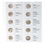 Coin sheets - Karat 1118 ( 1), suitable for: sheets - Pre-printed4 Rings