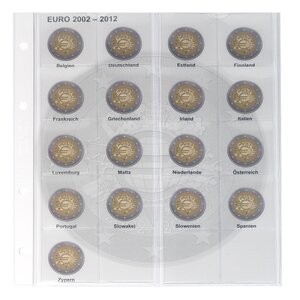Muntenbladen - Karat 1118 ( 8), geschikt voor: bladen - Voorbedrukt 4 Rings