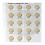 Coin sheets - Karat 1118 (15), suitable for: sheets - Pre-printed4 Rings