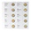 Feuilles de Monnaies - Karat 1118 (18), qui convient pour: 2 Euro - Pré-imprimé 4 Anneaux - dim: 188 x 210 mm ■ par pc.