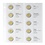 Coin sheets - Karat 1118 (29), suitable for: sheets - Pre-printed4 Rings