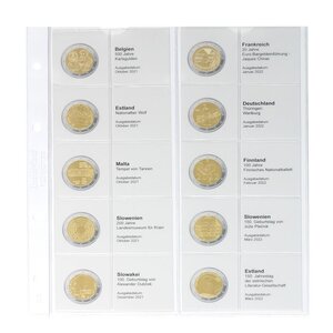 Coin sheets - Karat 1118 (33), suitable for: sheets - Pre-printed4 Rings