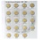 Coin sheets - Karat 1118 (35), suitable for: sheets - Pre-printed4 Rings