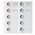Coin sheets - Karat 1119 ( 2), suitable for: 5 Euro - Pre-printed 4 Rings - dim: 188 x 210 mm ■ per pc.