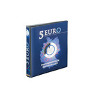 Album Karat 1119 (M), incl.  sheets (1119-1, 2, 3, 4) - suitable for 5 Euro - Design Euro Coins - 4 Rings - Dim: 210 x 230 x 35 mm ■ per set