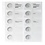 Coin sheets - Karat 1505 ( 5), suitable for: sheets - Pre-printed4 Rings