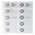 Coin sheets - Karat 1505 ( 7), suitable for: 2 Euro - Pre-printed 4 Rings - dim: 188 x 210 mm ■ per pc.
