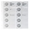 Coin sheets - Karat 1505 ( 7), suitable for: sheets - Pre-printed4 Rings