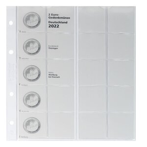 Muntenbladen - Karat 1505 ( 8), geschikt voor: bladen - Voorbedrukt 4 Rings