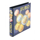 Album Karat 1680 (M), incl. 7 sheets (1108-1, 2, 3, 7, 16, 19, 23) - suitable for Euro (1 ct./ 2 euro) - Design Euro Coins - 4 Rings - Dim: 210 x 230 x 35 mm ■ per set