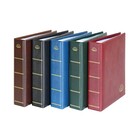 Album Lotos (5600), incl. 50 bladen (5601) - 1 vaks indeling:  148 x 210 mm - Groen - 4 Rings - Afm: 194 x 228 x 50 mm ■ per set