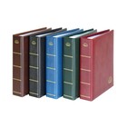 Album Lotos (5600), incl. 50 bladen (5801) - 2 vaks indeling:  150 x 107 mm - Groen - 4 Rings - Afm: 194 x 228 x 50 mm ■ per set