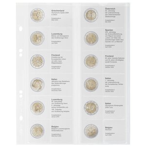 Feuilles de Monnaies - Multi Collect MU (    2 E1), qui convient pour: feuilles - Pré-imprimé4 Anneaux